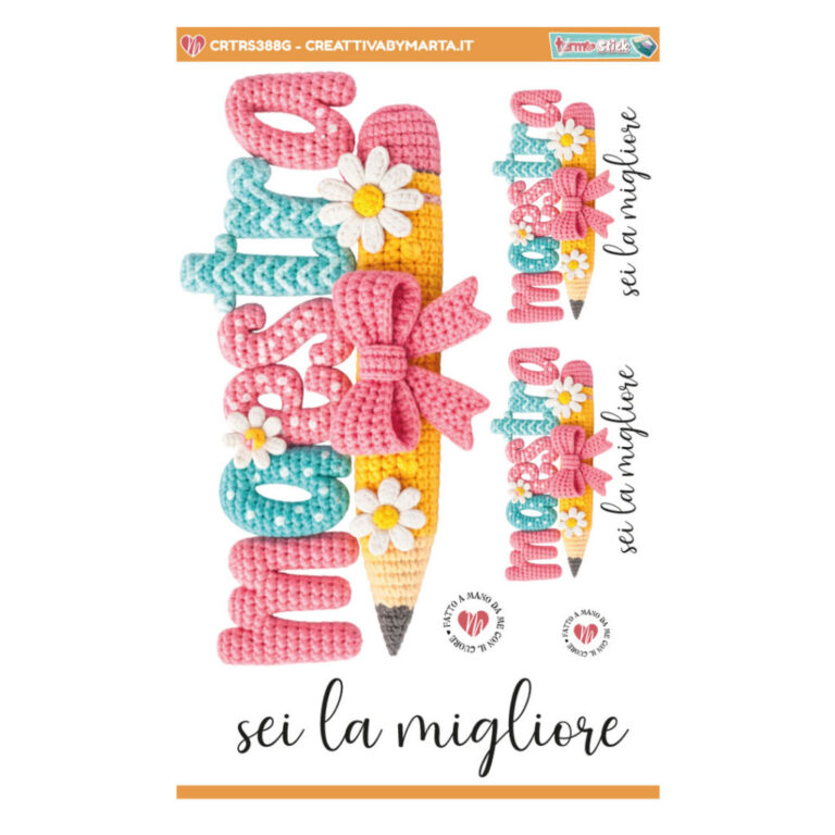 Termostick Maestra Sei La Migliore Amigurumi – Crtrs388