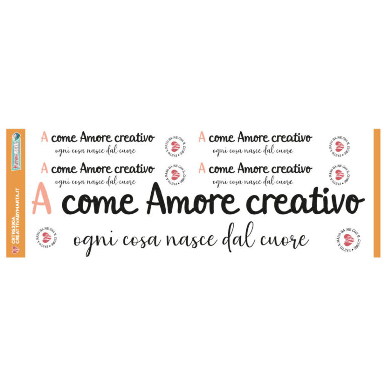 Termostick Frase Emozionale Alfabeto – Crtrs390