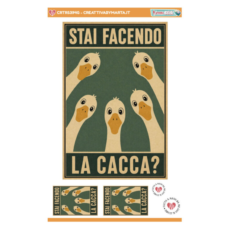 TERMOSTICK STAI FACENDO LA CACCA OCHE - CRTRS394