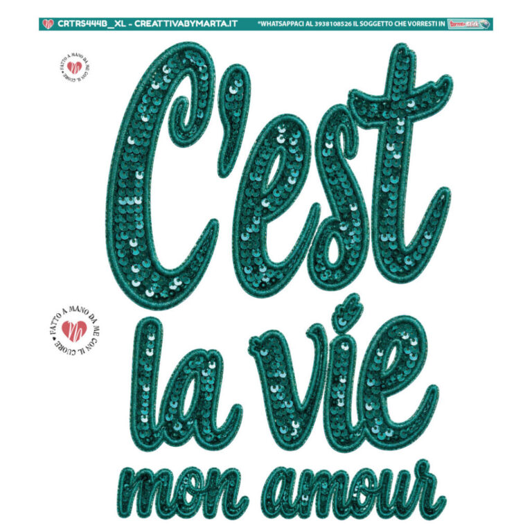 Termostick C’Est La Vie Paiettes – Crtrs444B