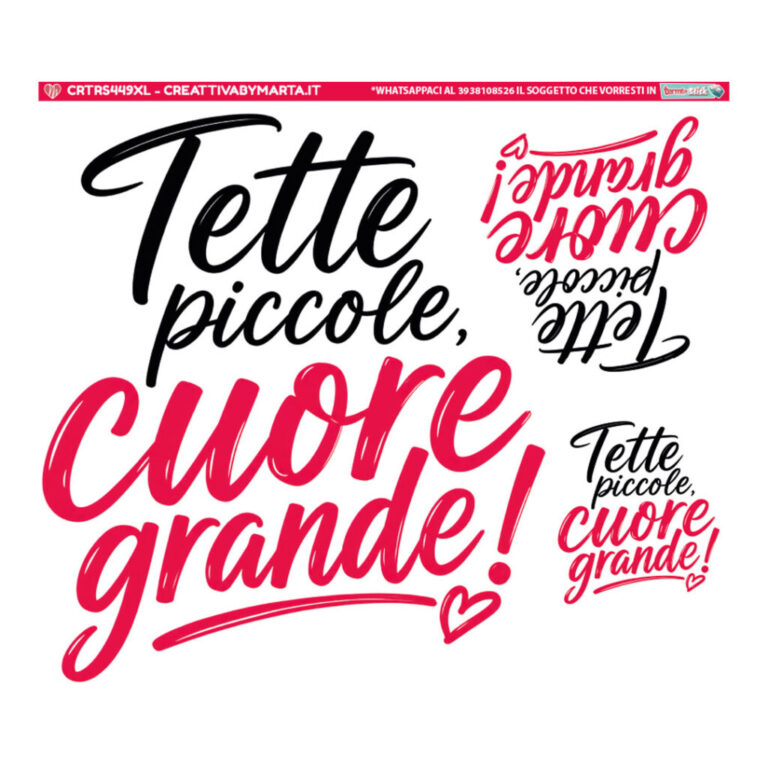 Termostick Tette Piccole Cuore Grande – Crtrs449