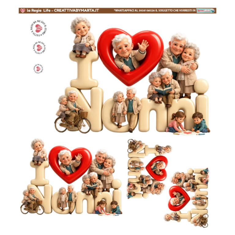 TERMOSTICK SOLO PER TE I LOVE NONNI - CRTRSP3