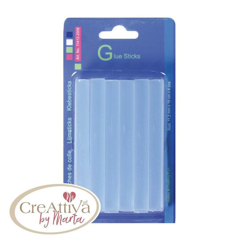 6 Stick Colla A Caldo 11,2Mm Per Pistola Grande