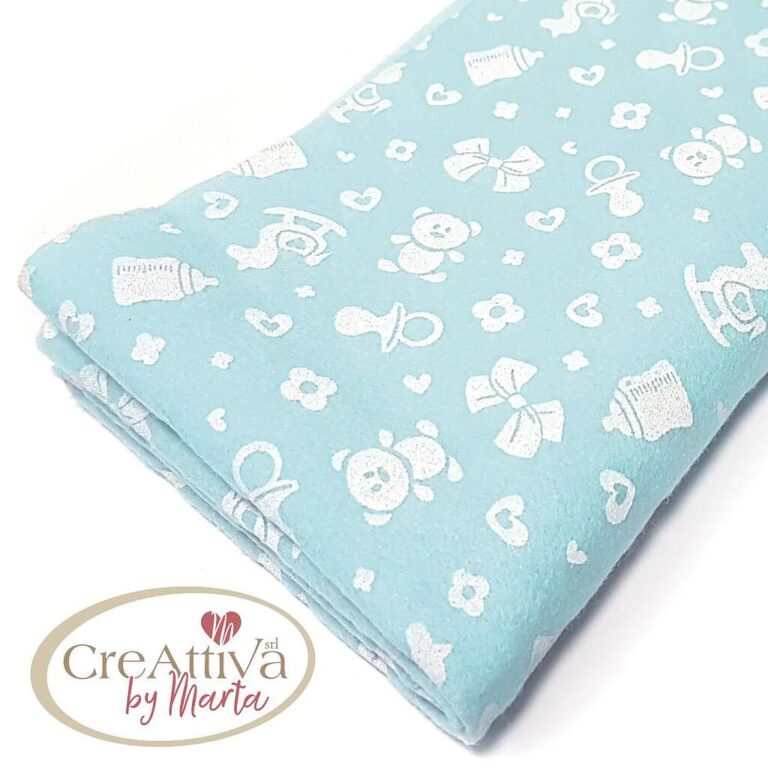 Pannolenci Morbidoso 1Mm Stampa Baby Foglio 50X45Cm – Crdeco5700