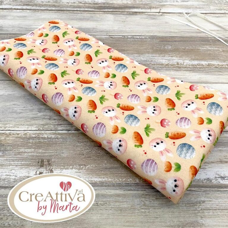 Pannolenci Morbidoso 1Mm 45X50Cm Stregabox Carotini Coniglietti – Crpms01200