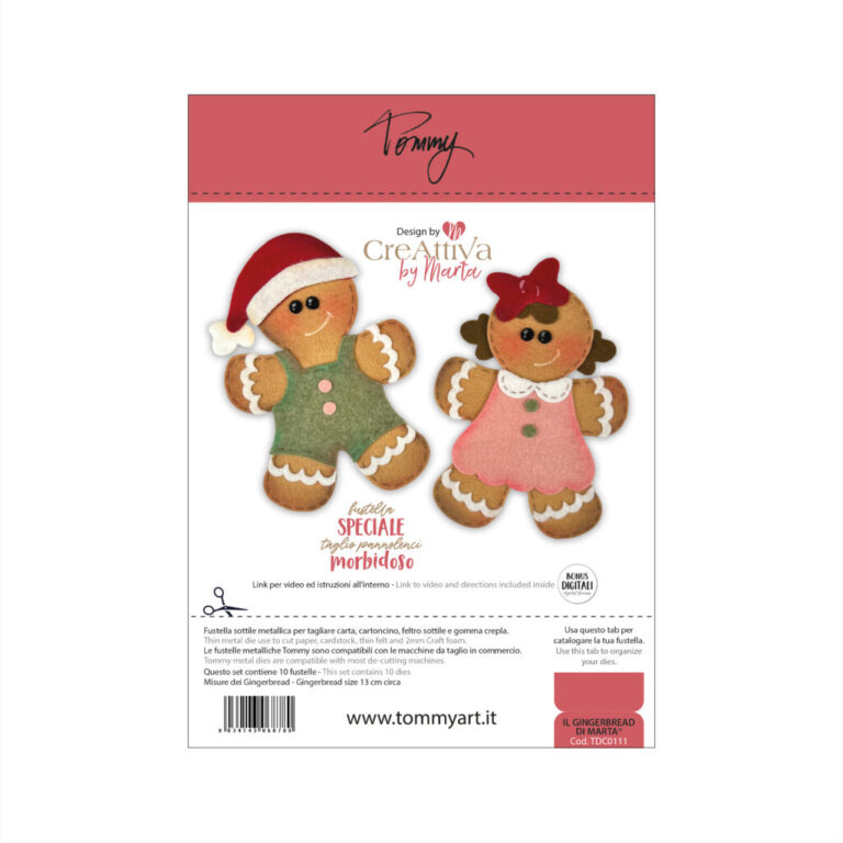 FUSTELLA SPECIALE GINGER BREAD DI MARTA & TOMMY